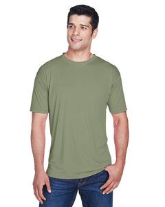 UltraClub 8420 - Men's Cool & Dry Sport Performance Interlock T-Shirt Military Green