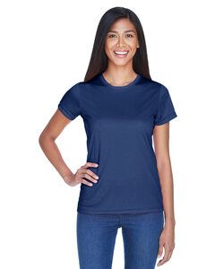 UltraClub 8420L - Ladies Cool & Dry Sport Performance Interlock T-Shirt Navy