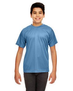 UltraClub 8420Y - Youth Cool & Dry Sport Performance Interlock T-Shirt Indigo