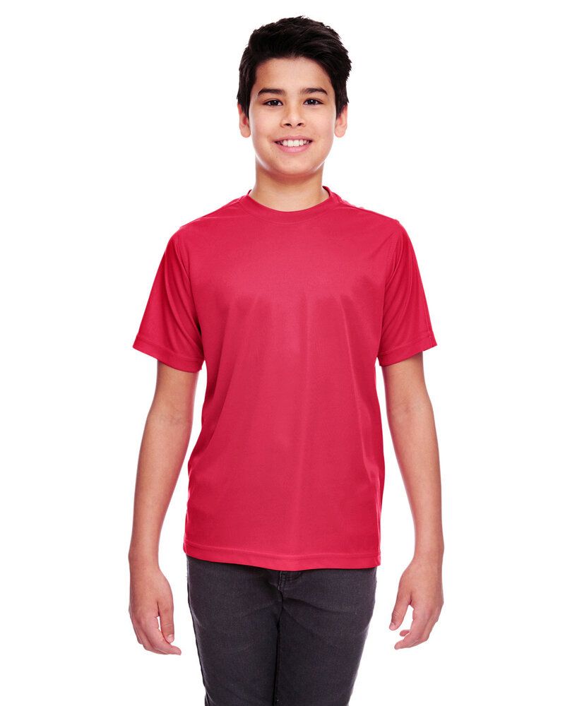 UltraClub 8420Y - Youth Cool & Dry Sport Performance Interlock T-Shirt