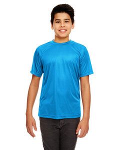 UltraClub 8420Y - Youth Cool & Dry Sport Performance Interlock T-Shirt Sapphire