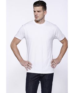 StarTee ST2110 - Men's Cotton Crew Neck T-Shirt White