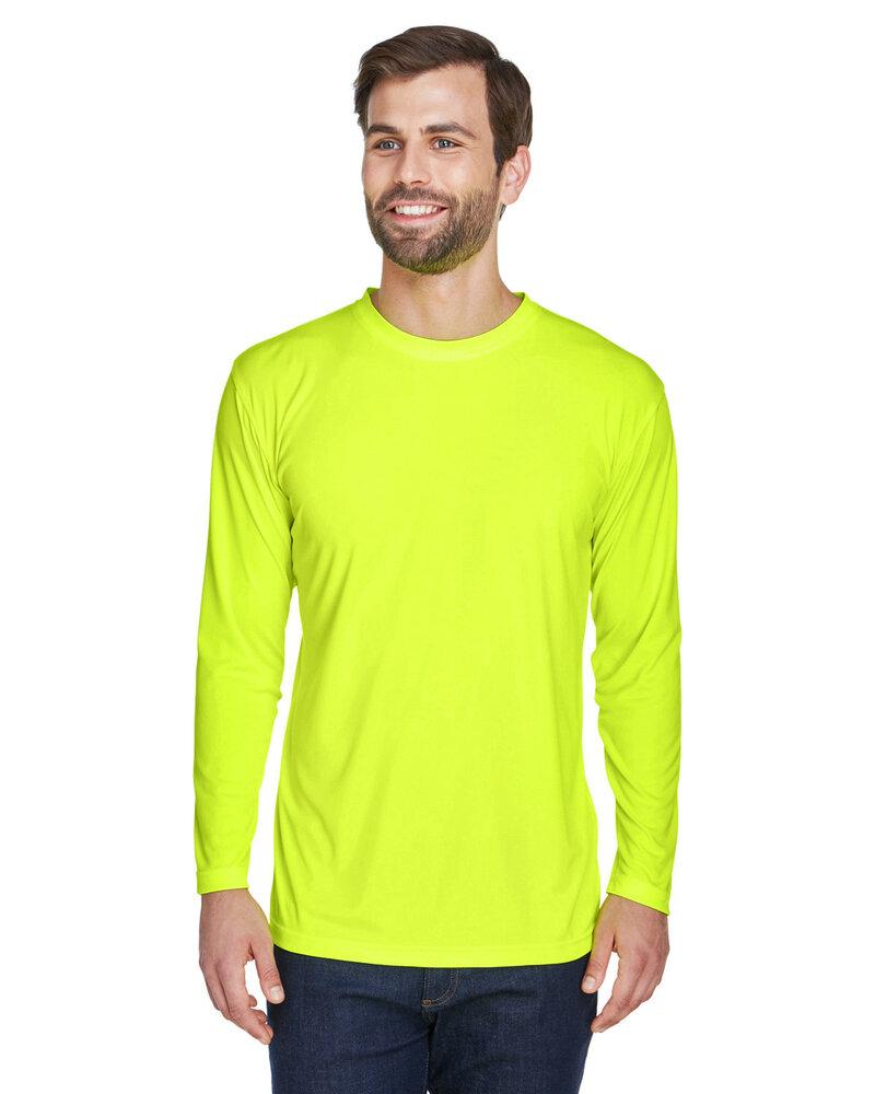 UltraClub 8422 - Adult Cool & Dry Sport Long-Sleeve Performance Interlock T-Shirt