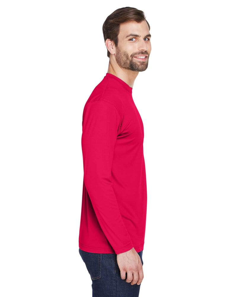 UltraClub 8422 - Adult Cool & Dry Sport Long-Sleeve Performance Interlock T-Shirt