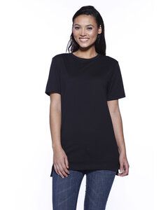 StarTee ST2421 - Unisex CVC Long Body T-Shirt Black