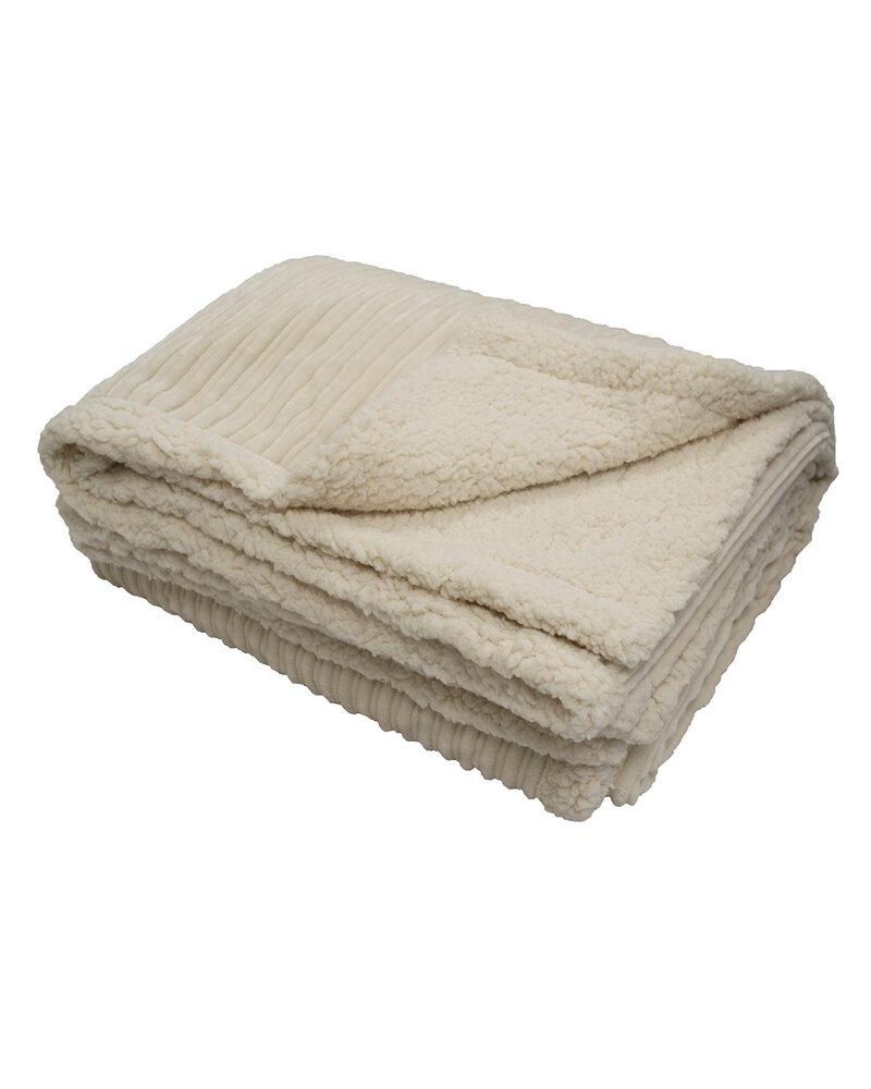 Kanata Blanket CORD - Corduroy Lambswool Throw Blanket