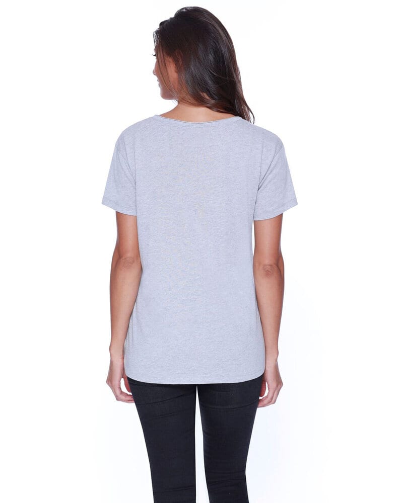 StarTee ST1823 - Ladies Cotton/Modal Open V-Neck T-Shirt