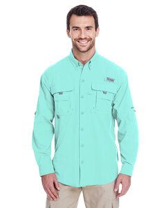 Columbia 7048 - Men's Bahama II Long-Sleeve Shirt Gulf Stream