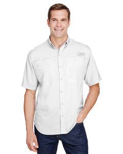 Columbia 7266 - Men's Tamiami II Short-Sleeve Shirt White
