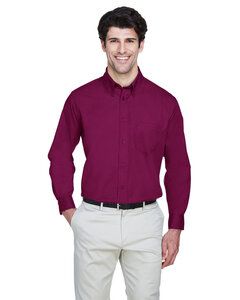 UltraClub 8975 - Men's Whisper Twill Wine