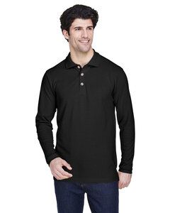 UltraClub 8532 - Adult Long-Sleeve Classic Piqué Polo