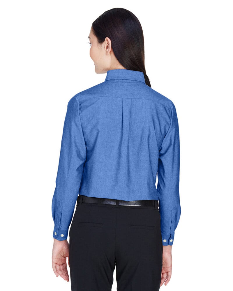 UltraClub 8990 - Ladies Classic Wrinkle-Resistant Long-Sleeve Oxford