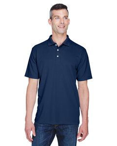 UltraClub 8445 - Men's Cool & Dry Stain-Release Performance Polo Navy