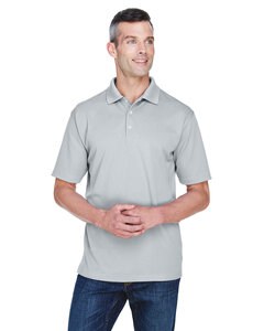 UltraClub 8445 - Men's Cool & Dry Stain-Release Performance Polo Silver