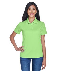 UltraClub 8445L - Ladies Cool & Dry Stain-Release Performance Polo Light Green