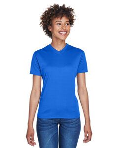 UltraClub 8400L - Ladies Cool & Dry Sport V-Neck T-Shirt