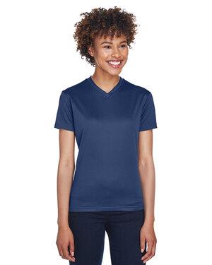 UltraClub 8400L - Ladies Cool & Dry Sport V-Neck T-Shirt