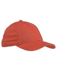 econscious EC7000 - Organic Cotton Twill Unstructured Baseball Hat Orange Poppy