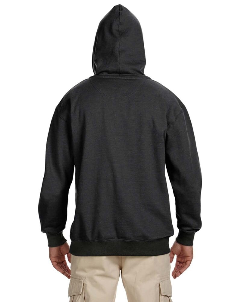 econscious EC5570 - Adult Organic/Recycled Heathered Fleece Pullover Hooded Sweatshirt