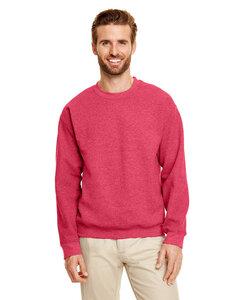 Gildan 18000 - Wholesale Sweatshirt Heavy Blend Crewneck Sweatshirt Heather Sport Scarlet Red