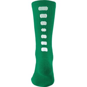 Augusta Sportswear 6091 - Intermediate Color Block Crew Sock Kelly/White