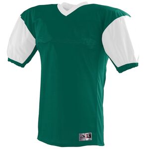 Augusta Sportswear 9540 - Red Zone Jersey Dark Green/White
