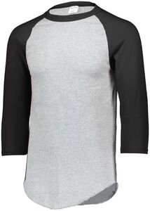 Augusta Sportswear 4420 - Baseball Jersey 2.0 Athletic Heather/Black