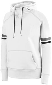 Augusta Sportswear 5440 - Ladies Spry Hoodie White/Black/Graphite