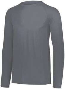 Augusta Sportswear 2795 - Attain Wicking Long Sleeve Tee Graphite