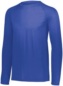Augusta Sportswear 2795 - Attain Wicking Long Sleeve Tee Royal