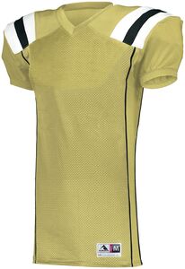 Augusta Sportswear 9581 - Youth T Form Football Jersey Vegas Gold/Black/White