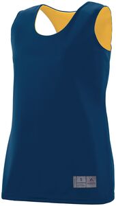 Augusta Sportswear 147 - Ladies Reversible Wicking Tank Navy/Gold