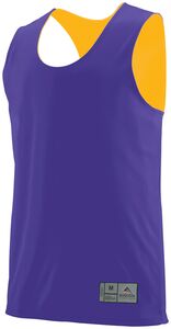 Augusta Sportswear 149 - Youth Reversible Wicking Tank Purple/Gold