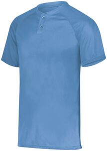 Augusta Sportswear 1566 - Youth Attain Wicking Two Button Baseball Jersey