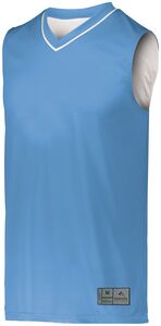 Augusta Sportswear 152 - Reversible Two Color Jersey Columbia Blue/White