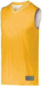 Augusta Sportswear 153 - Youth Reversible Two Color Jersey Gold/White