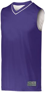 Augusta Sportswear 153 - Youth Reversible Two Color Jersey Purple/White