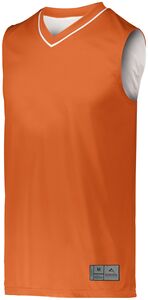 Augusta Sportswear 153 - Youth Reversible Two Color Jersey Orange/White