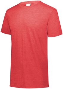 Augusta Sportswear 3066 - Youth Tri Blend Tee Red Heather