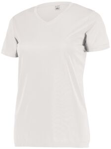Augusta Sportswear 4792 - Ladies Attain Wicking Set In Sleeve Tee  White