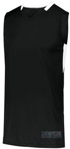 Augusta Sportswear 1731 - Youth Step Back Basketball Jersey Black/White