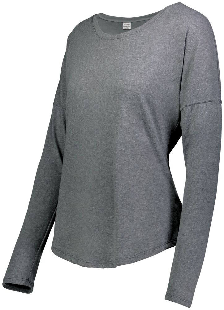 Augusta Sportswear 3077 - Ladies Lux Tri Blend Long Sleeve Tee
