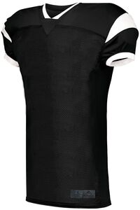 Augusta Sportswear 9583 - Youth Slant Football Jersey Black/White