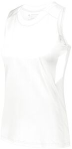 Augusta Sportswear 2436 - Ladies Crossover Tank White/White