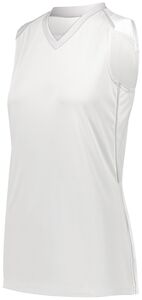 Augusta Sportswear 1687 - Ladies Rover Jersey White