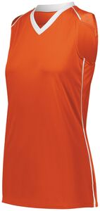 Augusta Sportswear 1687 - Ladies Rover Jersey Orange/White
