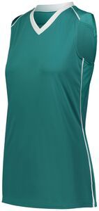 Augusta Sportswear 1687 - Ladies Rover Jersey Teal/White