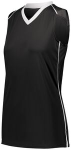 Augusta Sportswear 1687 - Ladies Rover Jersey Black/White