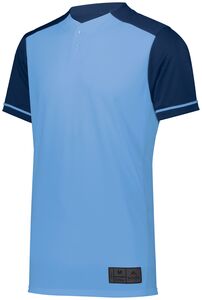 Augusta Sportswear 1569 - Youth Closer Jersey Columbia Blue/ Navy