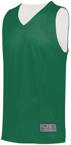 Augusta Sportswear 161 - Tricot Mesh Reversible Jersey 2.0 Dark Green/White